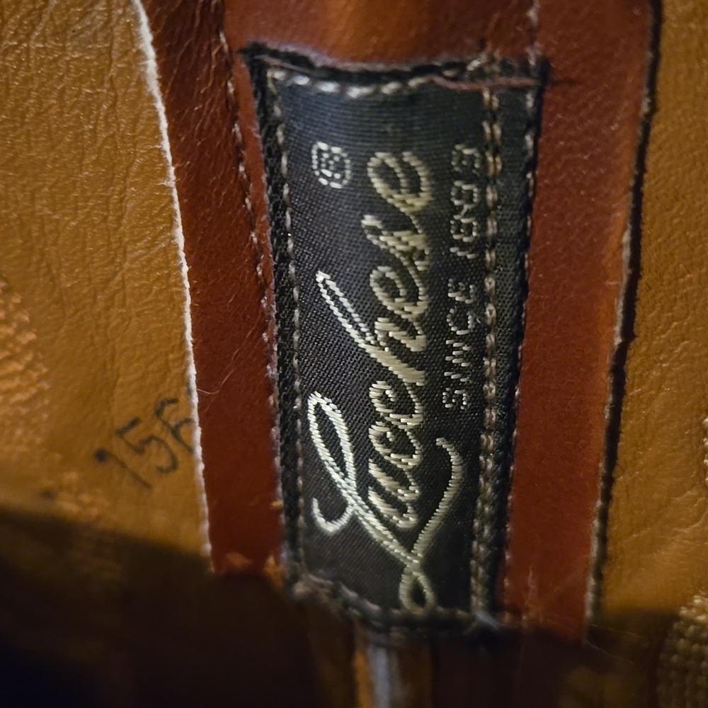 RARE VTG! Lucchese Classic Lizard Boots W/FREE 3D LEATHER WALLET TODAY ONLY! - Picture 10 of 16